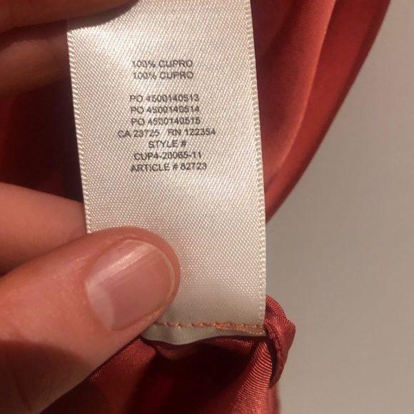 Saffron Orange Allusion Camisole - Picture 5 of 5